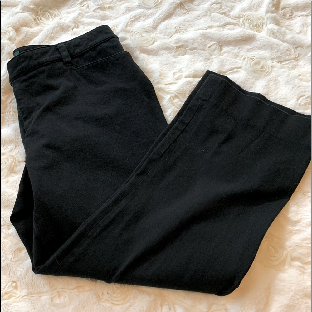 LRL Lauren Ralph LAUREN Pants black excellent Condition Adelle 8P